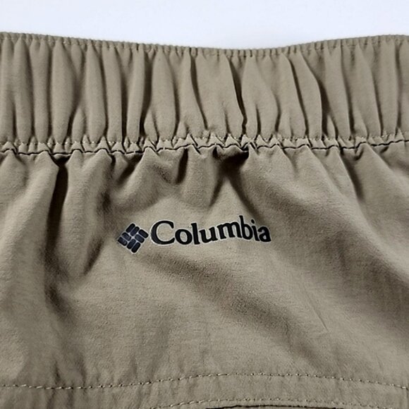 Columbia Women's Blossom Bay Tan Short Omni-Shade 30 UPF Unlined Size Large - Picture 3 of 12